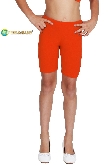 PANTALONCINO DANZA LYCRA ARANCIONE BAMBINA